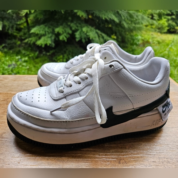 Nike Air Force 1 Jester XX in White with Black, size 7.5 - Picture 7 of 13